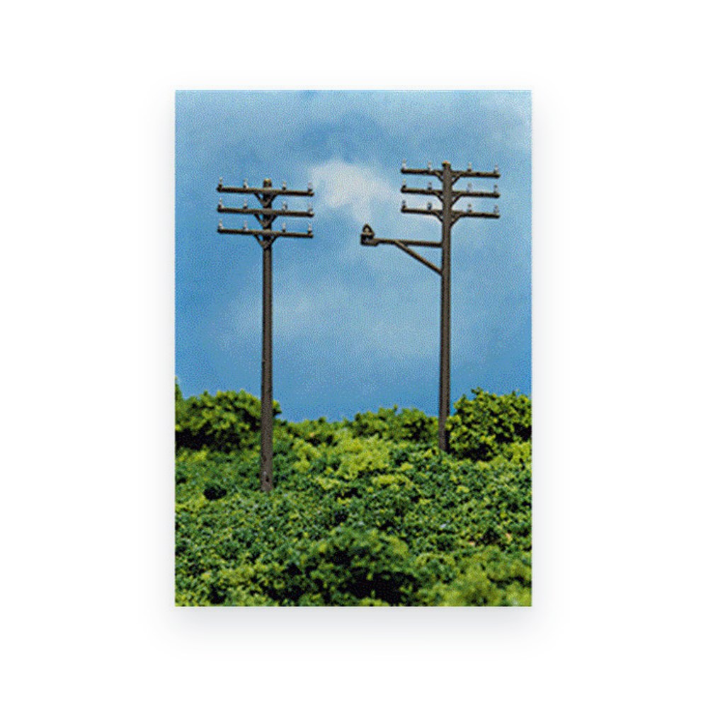 Atlas Trains N Telephone Poles, Set of 12