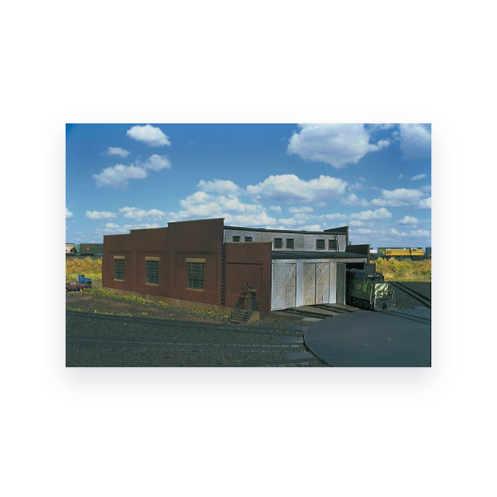 Atlas Trains N 3-Stall Roundhouse, Kit