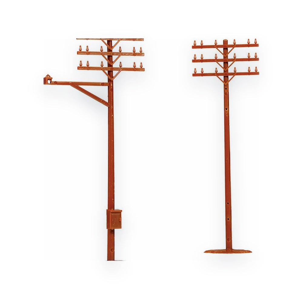 Atlas Trains Ho Telephone Poles (12)