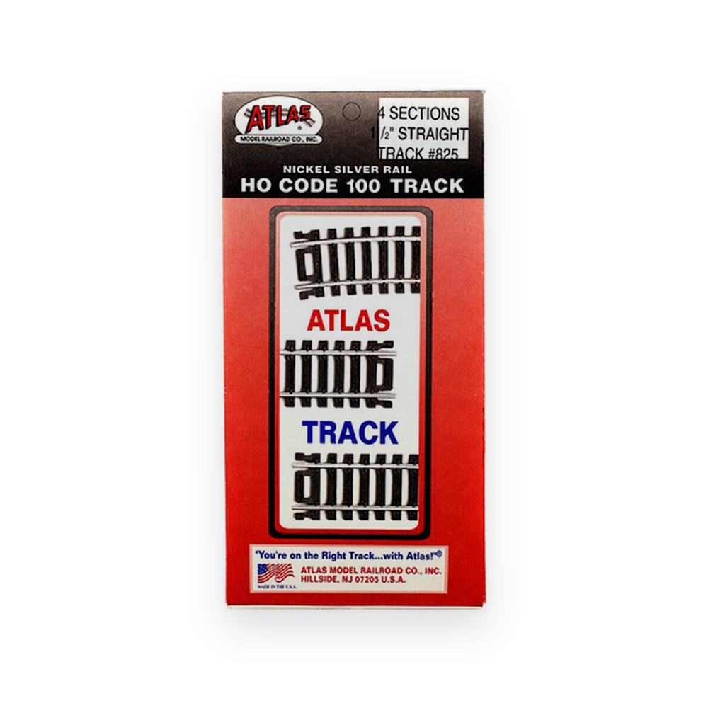 Atlas Trains Ho 1.5 Inch Straight, Code 100 (4)