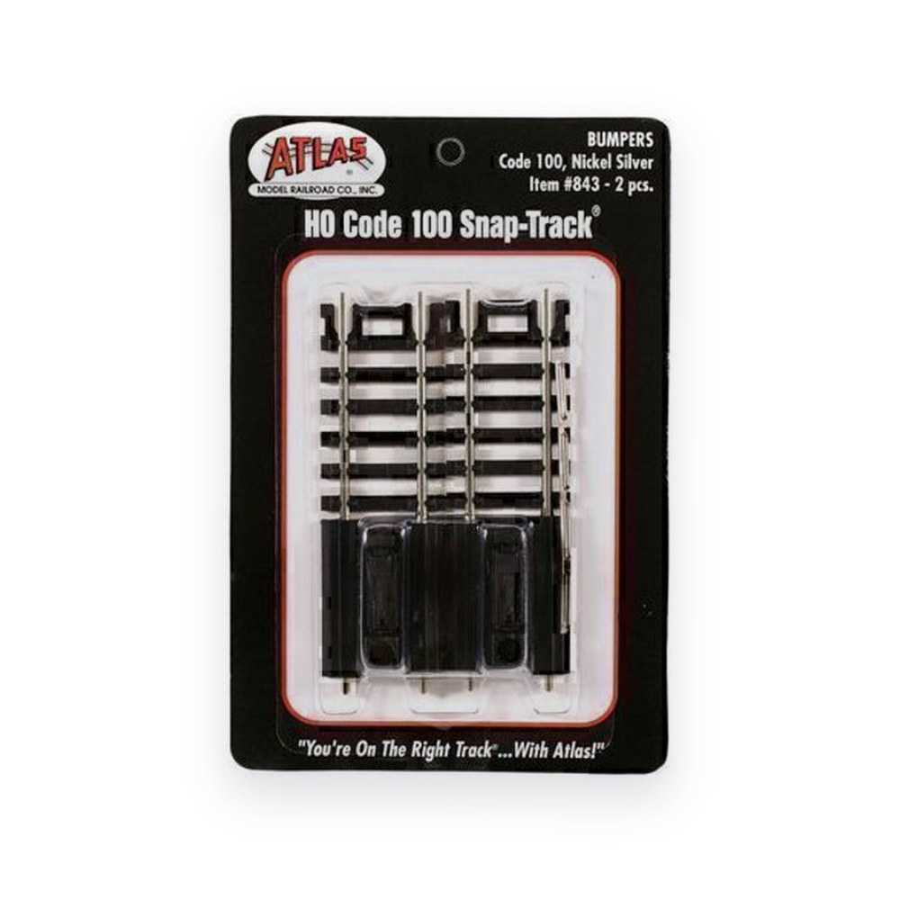Atlas Trains Ho Bumpers, Code 100 (2)