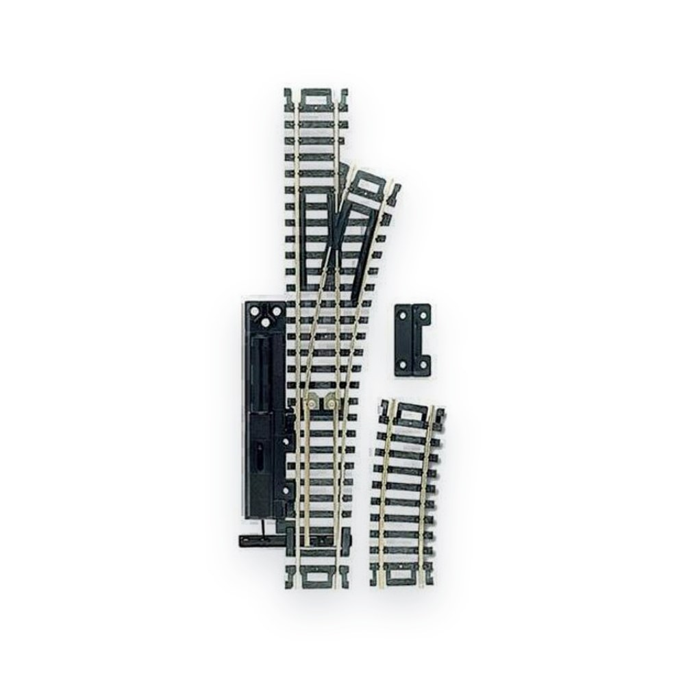 Atlas Trains Ho Manual Right-Hand Switch, Code 100