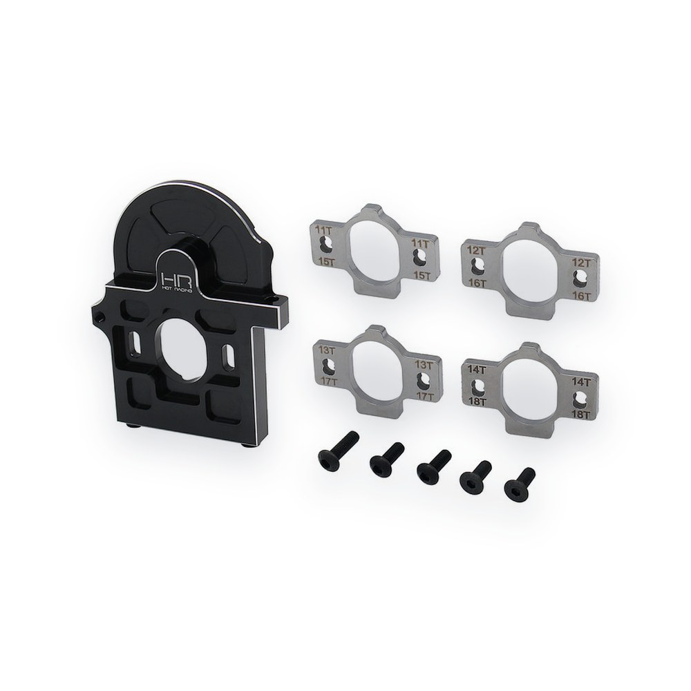 Hot Racing AXP8 Motor Plate, 7075, AT6