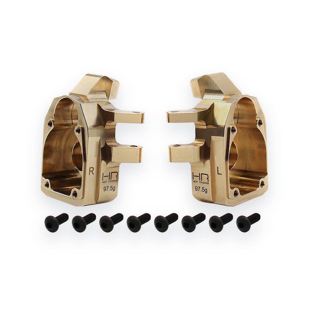 Hot Racing AXP8 Steering Knuckle, Brass Bearing, 97.5g