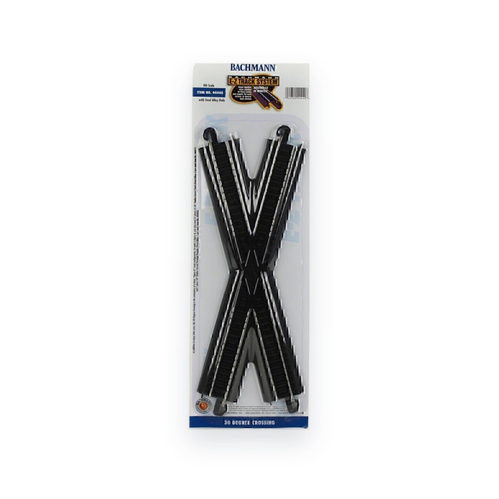 Bachmann HO Steel EZ 30-Degree Crossing