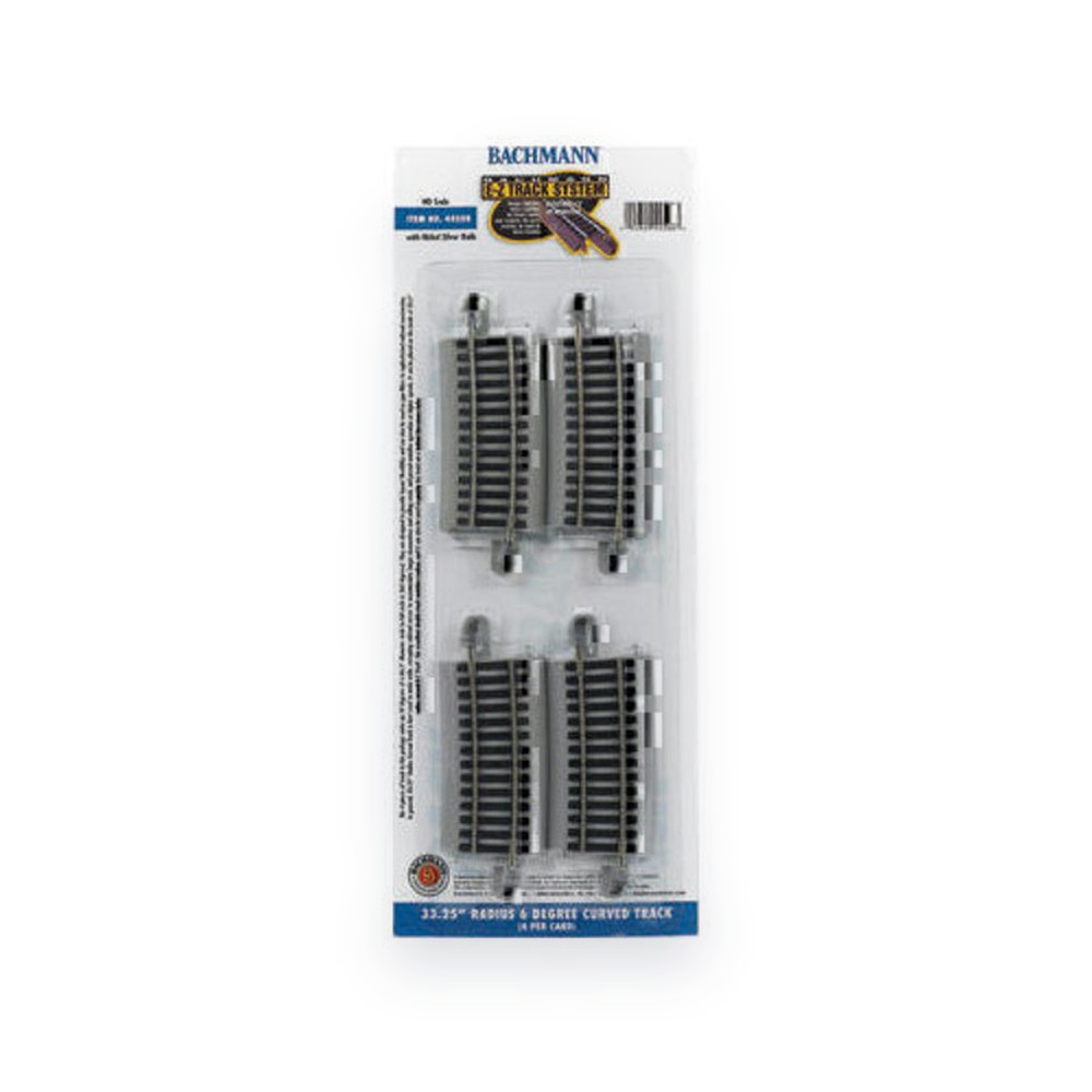 Bachmann HO NS E-Z 33-1/4-Inch Radius Curve, 6-Degree