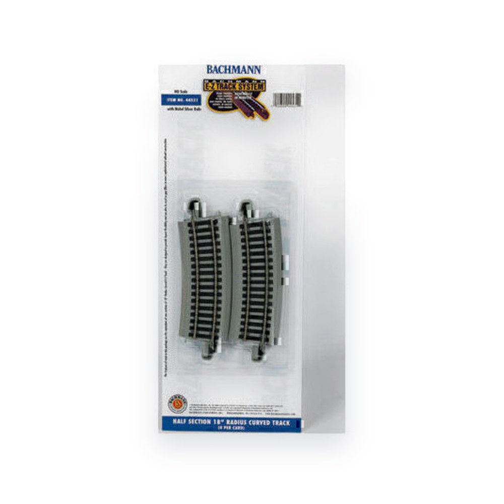Bachmann HO NS EZ Curve, 18 Radius 1/2