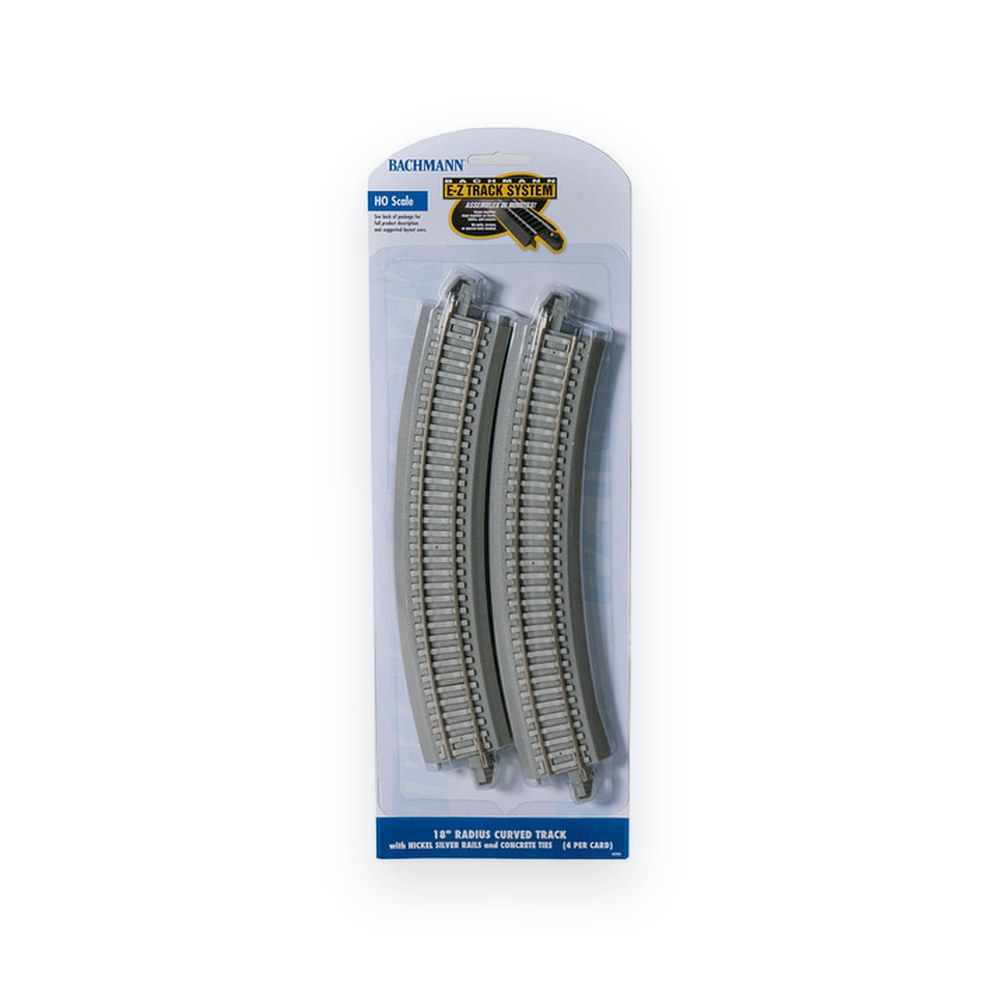 Bachmann HO Curved Track, 18 Inch Radius
