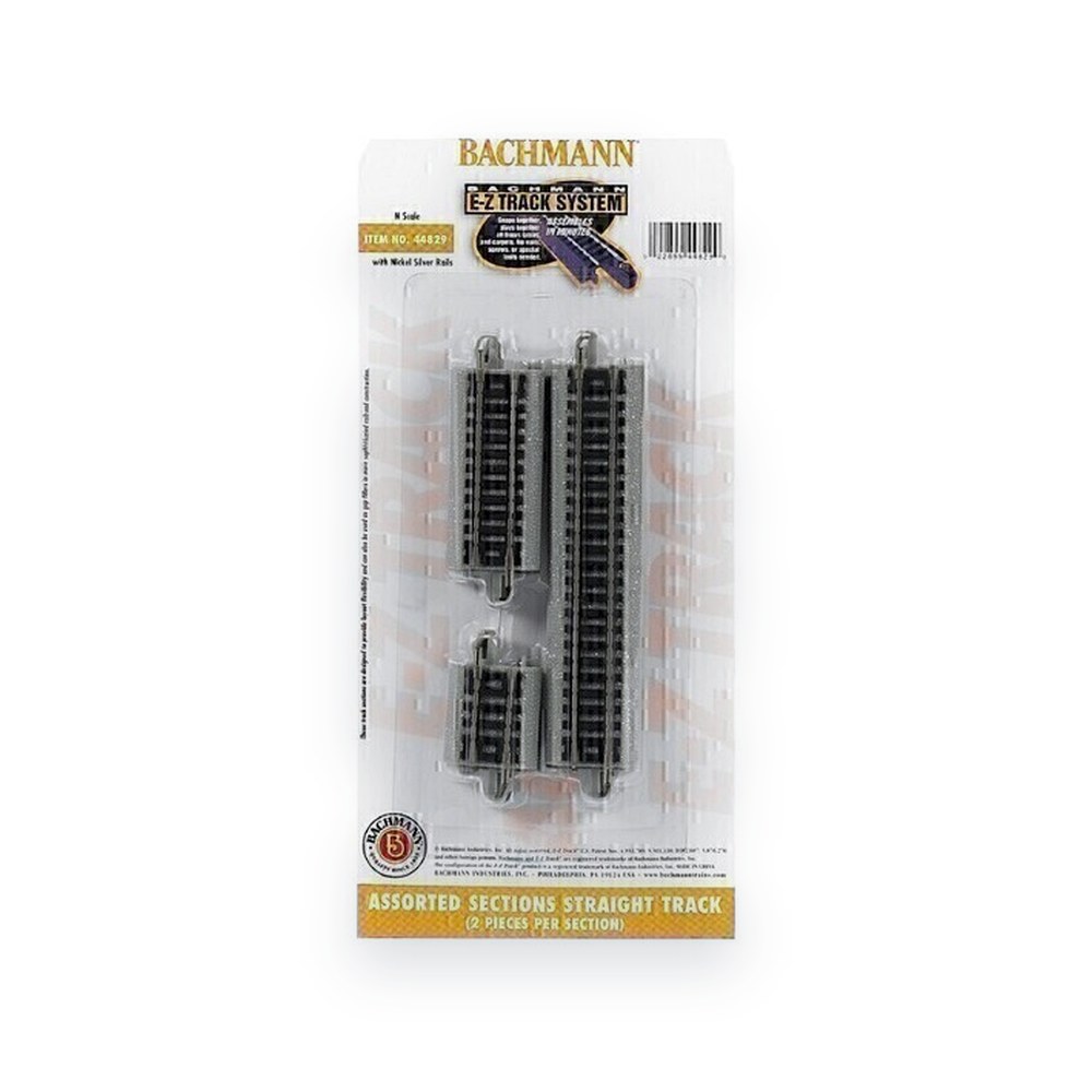 Bachmann N NS EZ Track, Straight Assortment