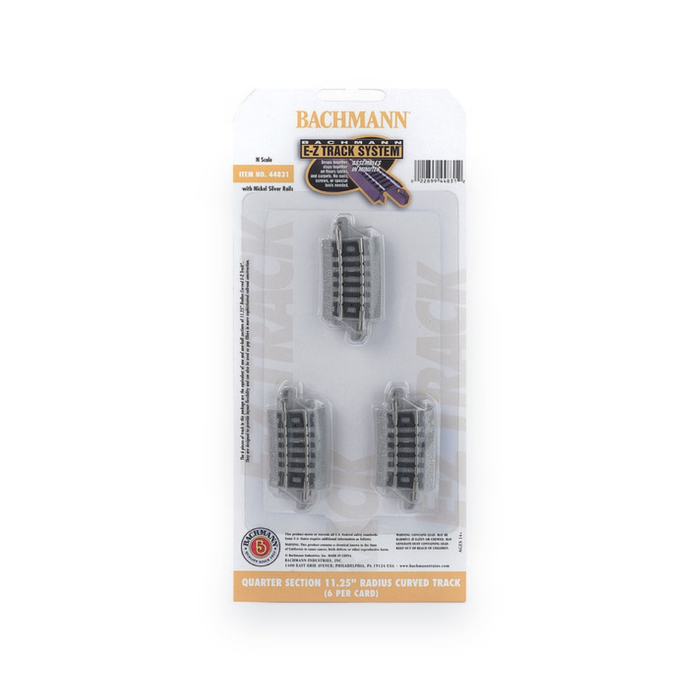 Bachmann N NS EZ Track, Quarter Section 11.25 Curve