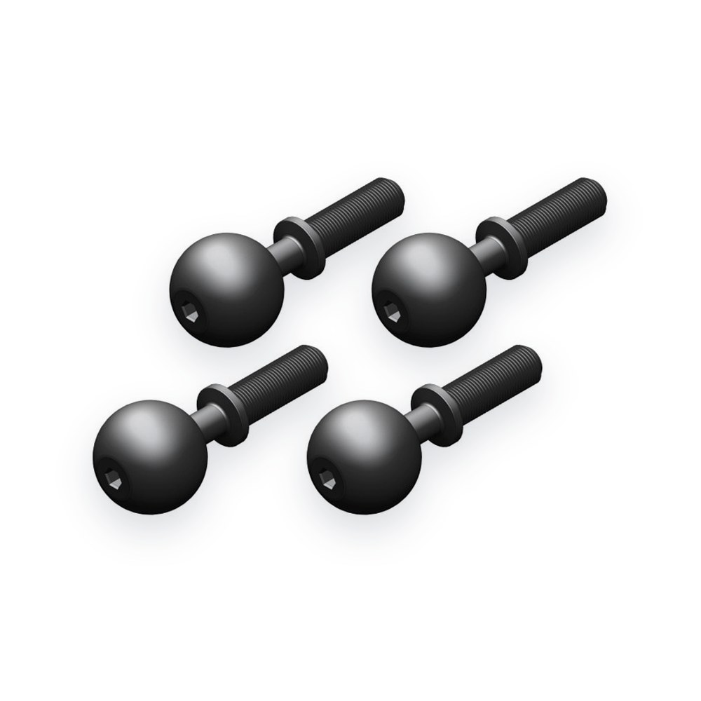 Corally Dementor, Kronos, Python, Shogun Steel Pivot Ball, 4 Pcs