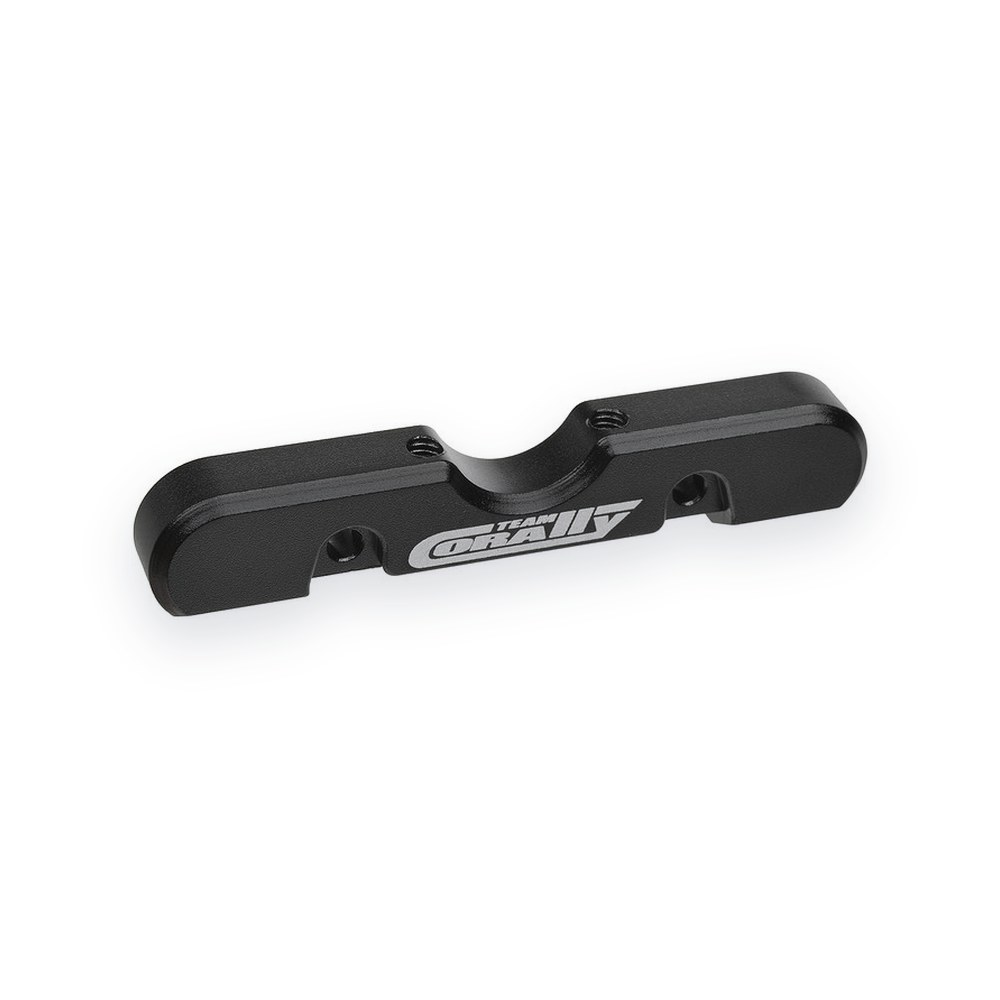 Corally Hd Suspension Arm Mount, Fr-Re, Aluminum, Black, 8mm