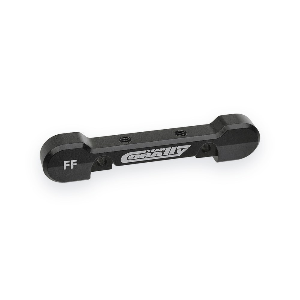Corally Hd Suspension Arm Mount, Fr-Fr, Aluminum, Black, 8mm