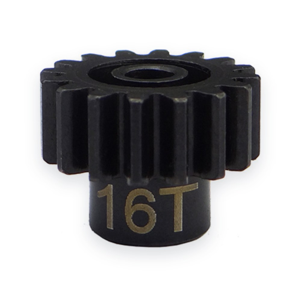 Hot Racing Steel Short 32P Pinion Gear, 16T