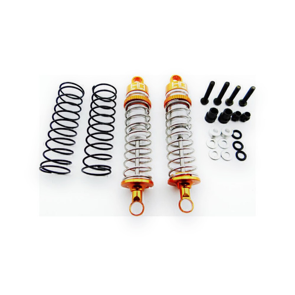 Hot Racing Dromida 1/18 Threaded Shocks, Aluminum, 62mm, Assembled (2)