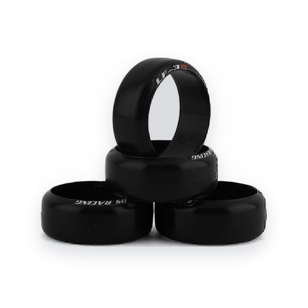 DS Racing Mini-Z Rear Wheels, 11mm Wide, 22mm, LF-3 (4)