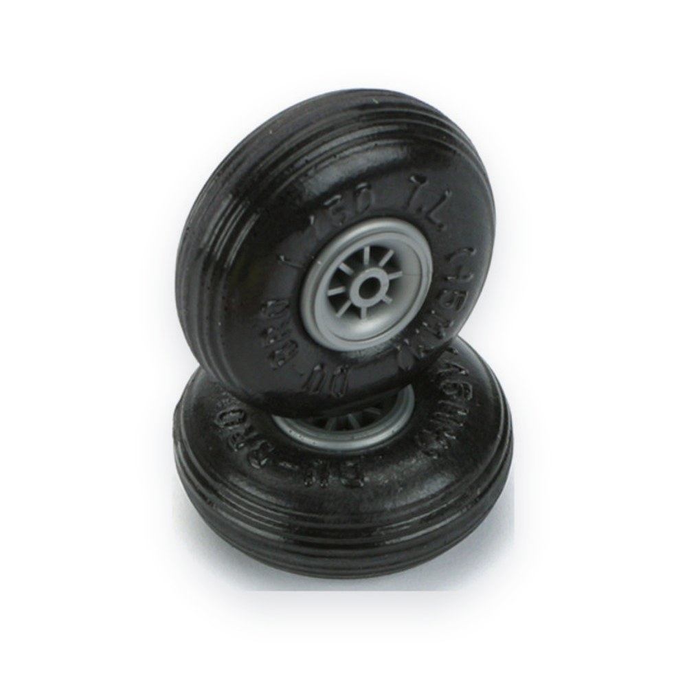 DU-BRO Treaded Lite Wheels, 1-3/4 Inch (2)