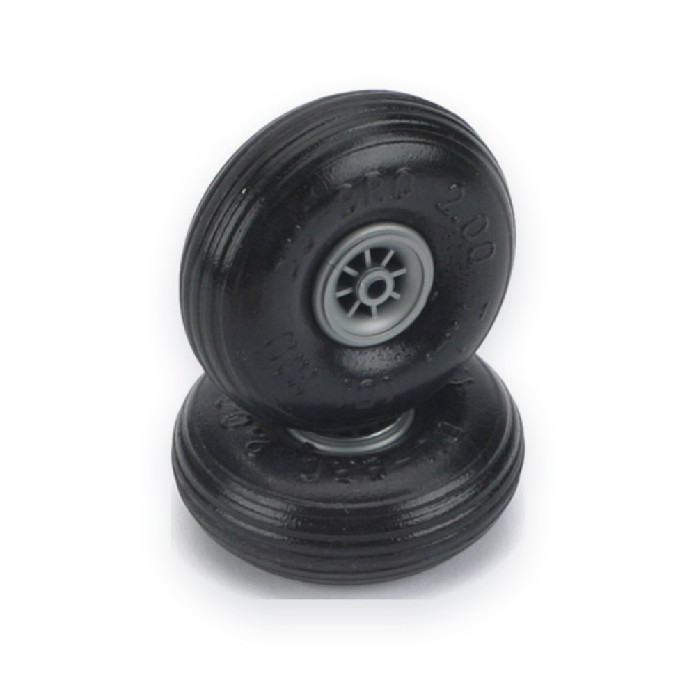 DU-BRO Treaded Lite Wheels, 2 Inch (2)