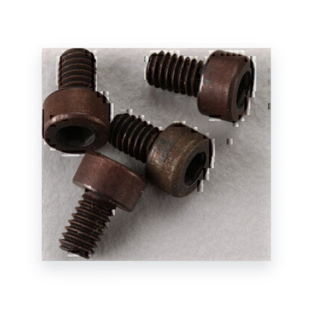 DU-BRO M2.5x4mm SHCS Socket Head Cap Screws (4)