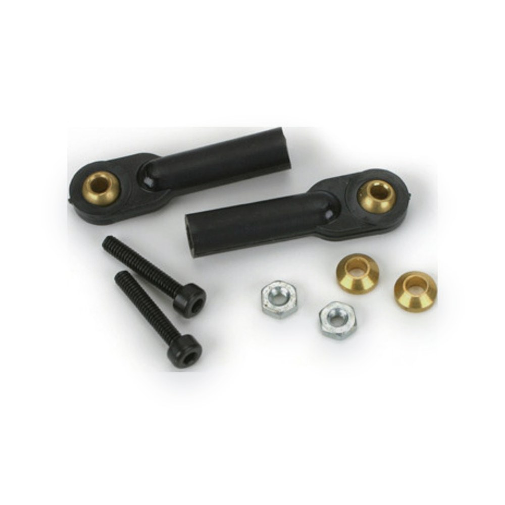 DU-BRO Swivel Ball Link, Black, 4-40, with Hardware (2)