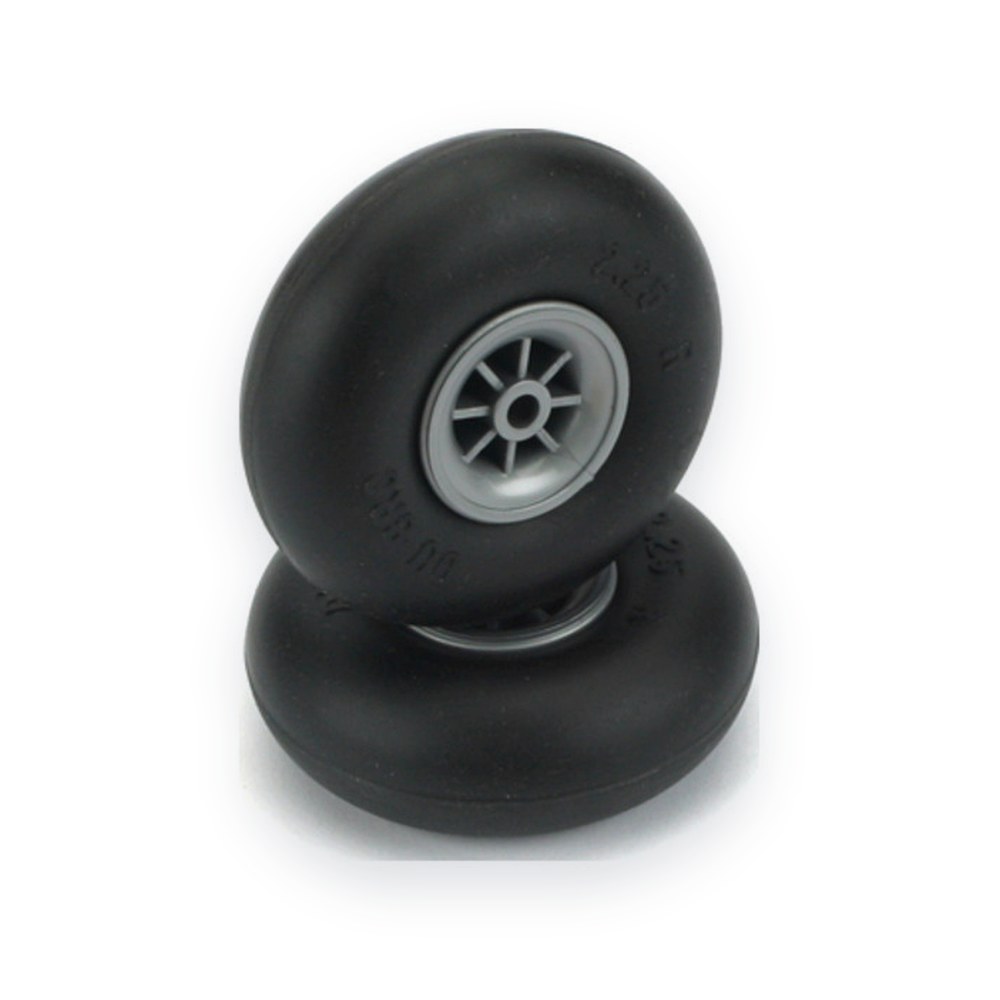 DU-BRO Smooth Wheels, 2-1/4 Inch (2)