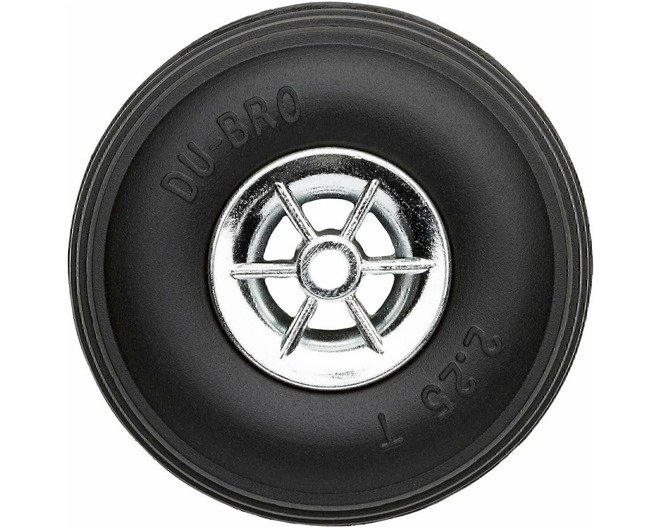 Treaded Chrome Wheels 2-1/4 Diameter 2