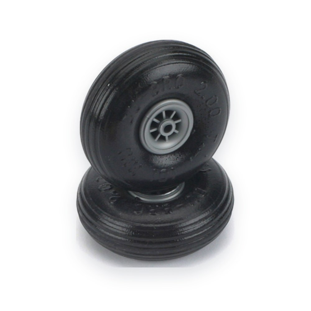 DU-BRO Treaded Lite Wheels, 2-1/4 Inch (2)