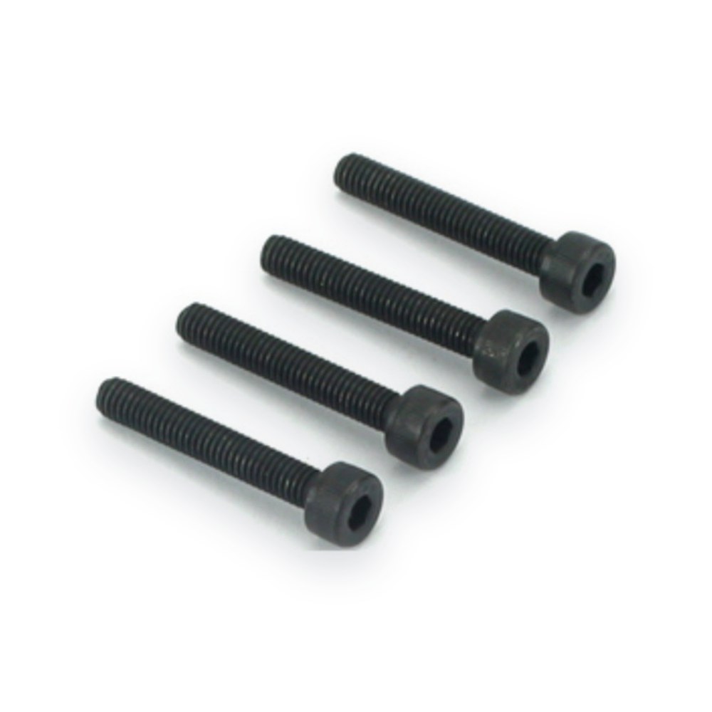 DU-BRO M4x25mm SHCS Socket Head Cap Screws (4)