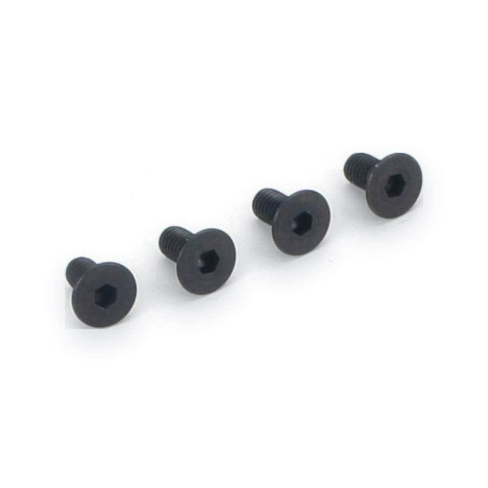 DU-BRO Flat Head Socket Screws, 3.0mm x 6 (4)