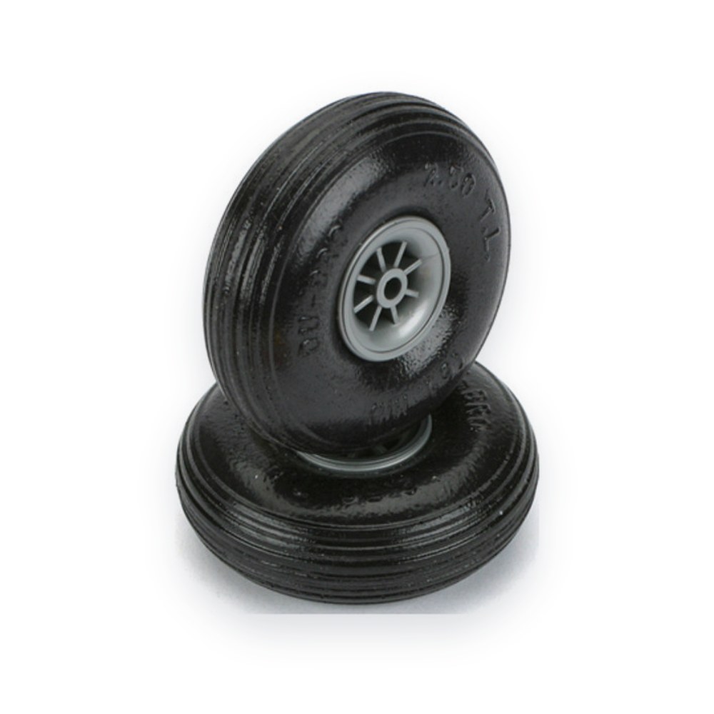 DU-BRO Treaded Lite Wheels, 2-1/2 inch, Set of 2