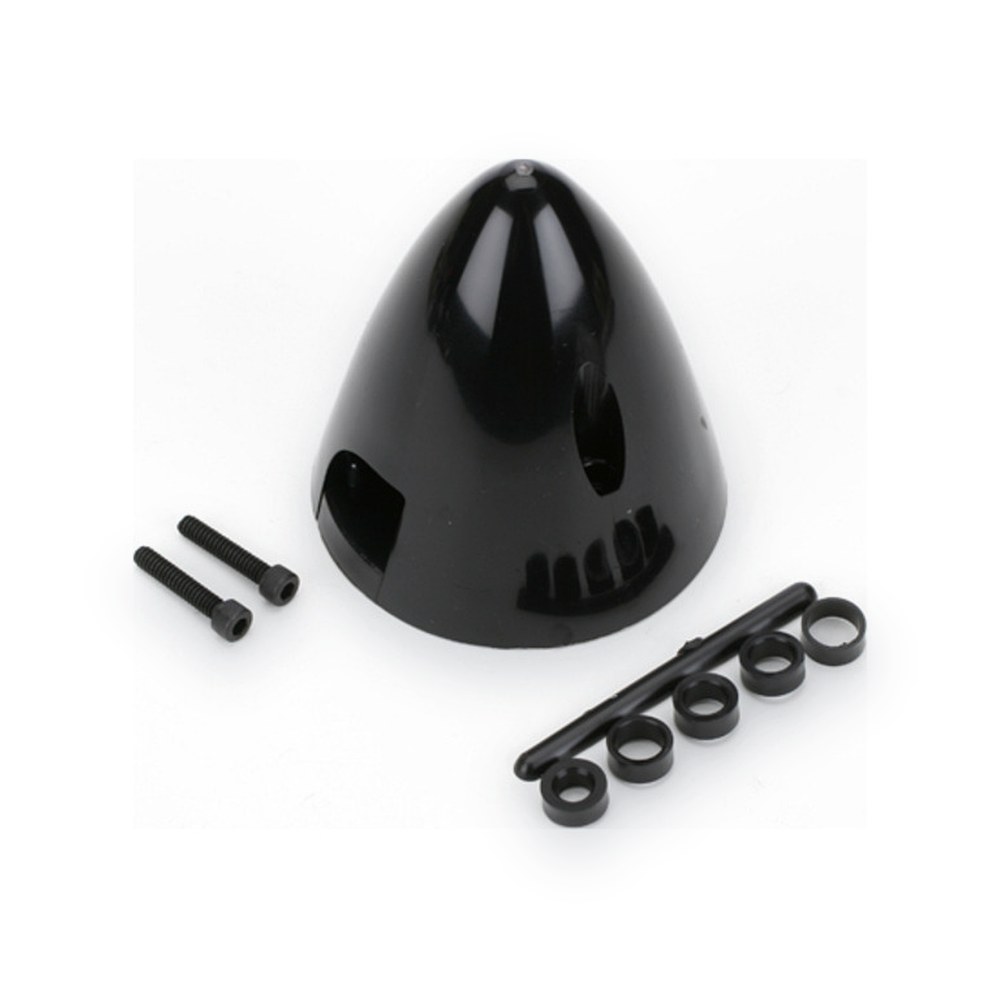 DU-BRO 4-Pin Spinner, Black, 2-3/4 Inch