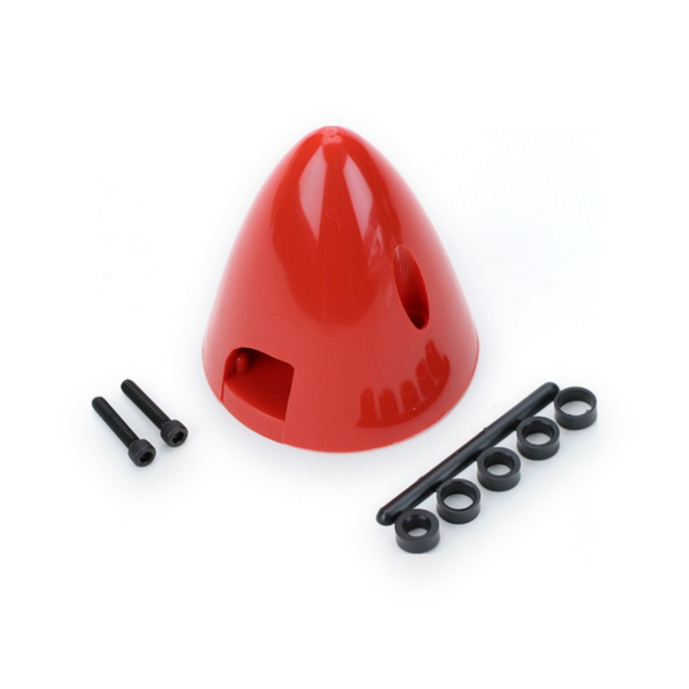 DU-BRO 2-Blade Spinner, Red, 2-3/4 Inch