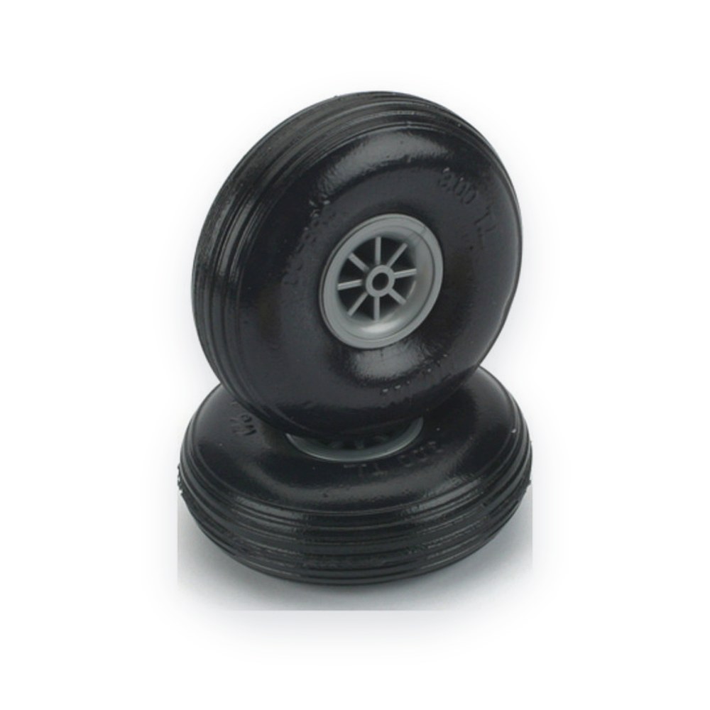 DU-BRO Treaded Lite Wheels, 3 inch, Set of 2