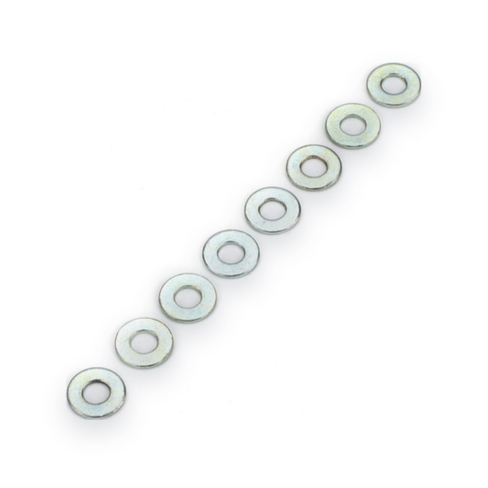 DU-BRO Flat Washers, #6, Pack of 8