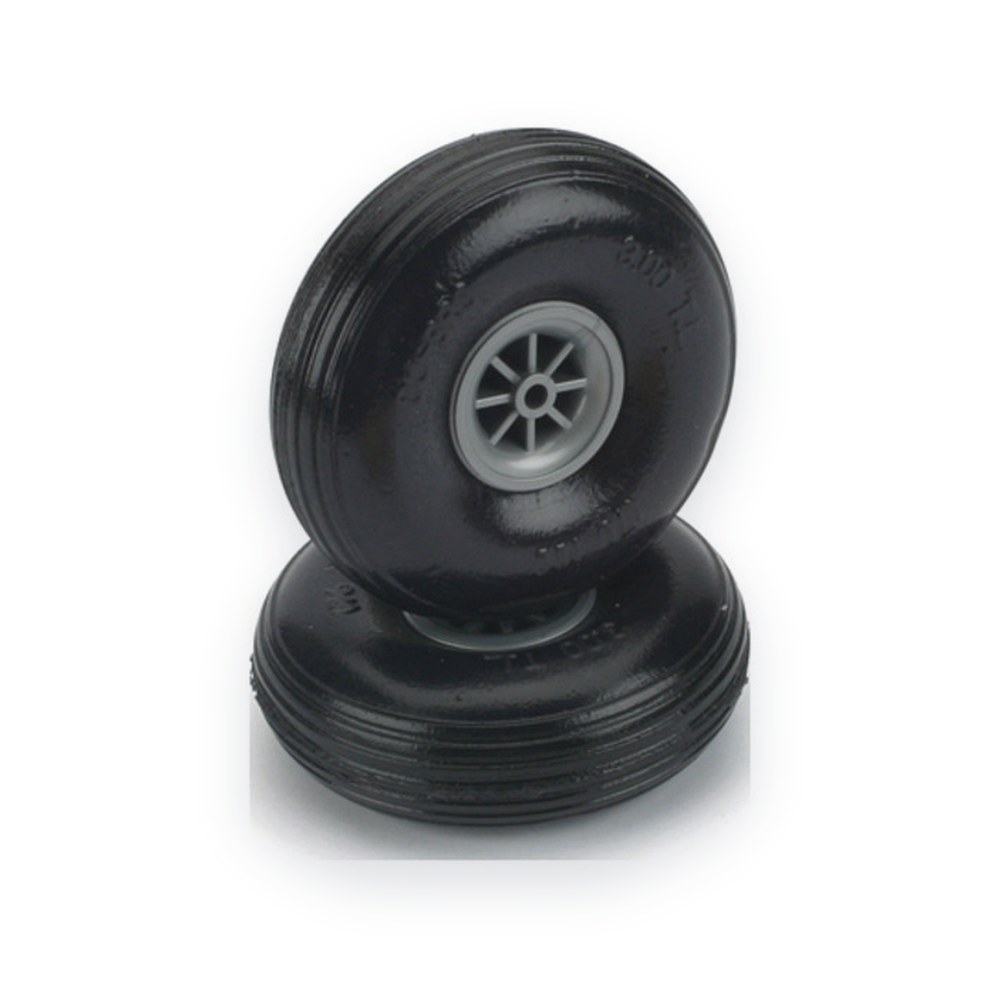 DU-BRO Treaded Lite Wheels, 3-1/4 inch, Set of 2