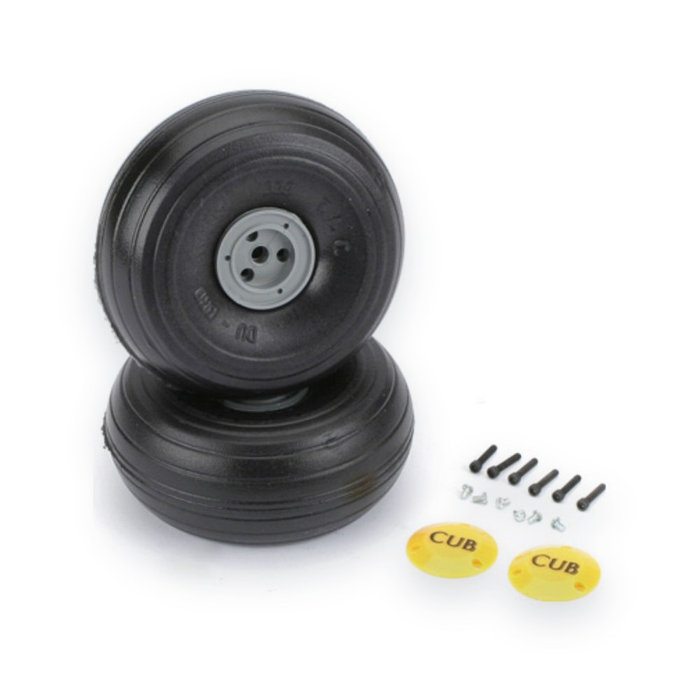 DU-BRO 1/5 J-3 Cub Lightweight Wheels, Set of 2