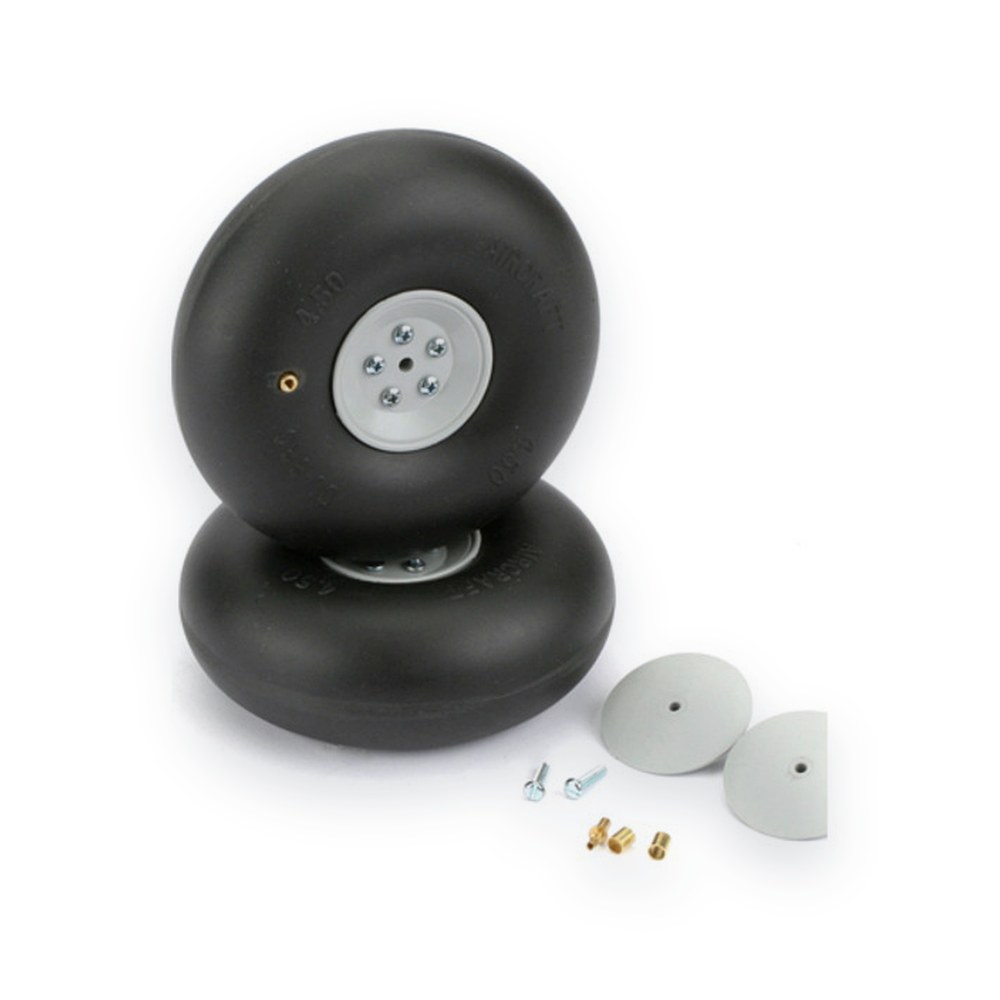 DU-BRO Big Wheels, 4-1/2 Inch, Pair (2)
