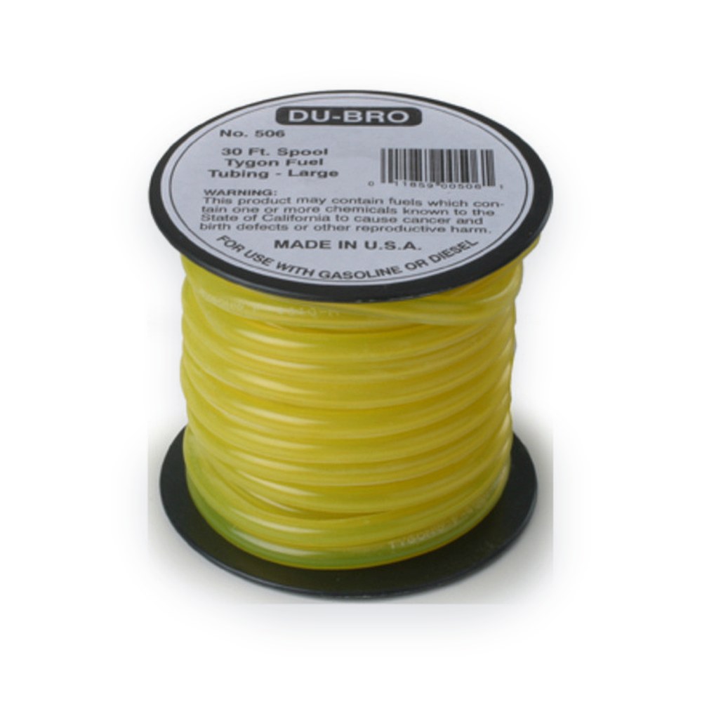 DU-BRO Tygon Gas Tubing, Large, 30'
