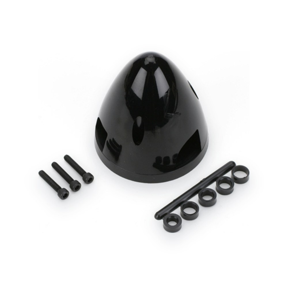 DU-BRO Spinner, 2-1/2 Inch, 3-Blade, Black