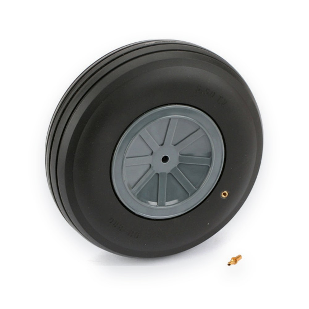 DU-BRO Treaded Wheels (Large Scale), 5-1/2 Inch