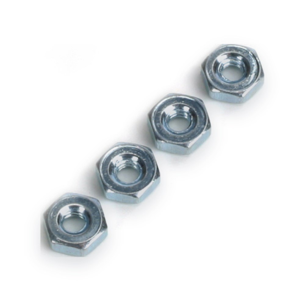DU-BRO Steel Hex Nut, 4-40, Qty 4