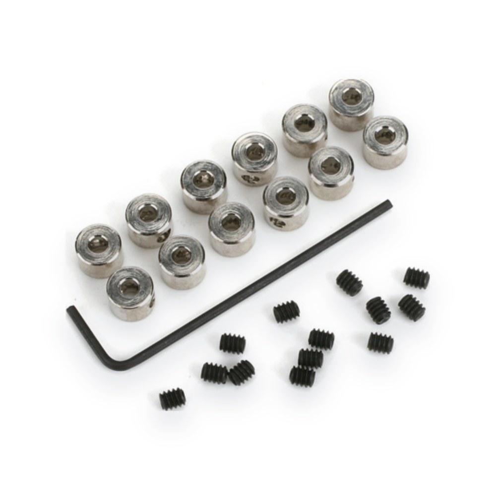 DU-BRO Dura-Collars, 3/32 Inch, Bulk, Qty 12