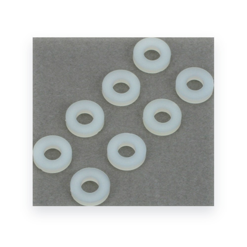 DU-BRO Flat Nylon Washers, #6 (8)