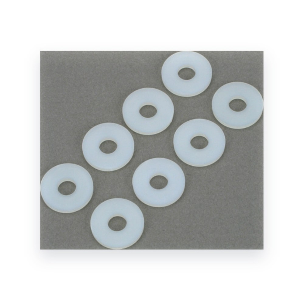 DU-BRO Flat Nylon Washers, #10 (8)