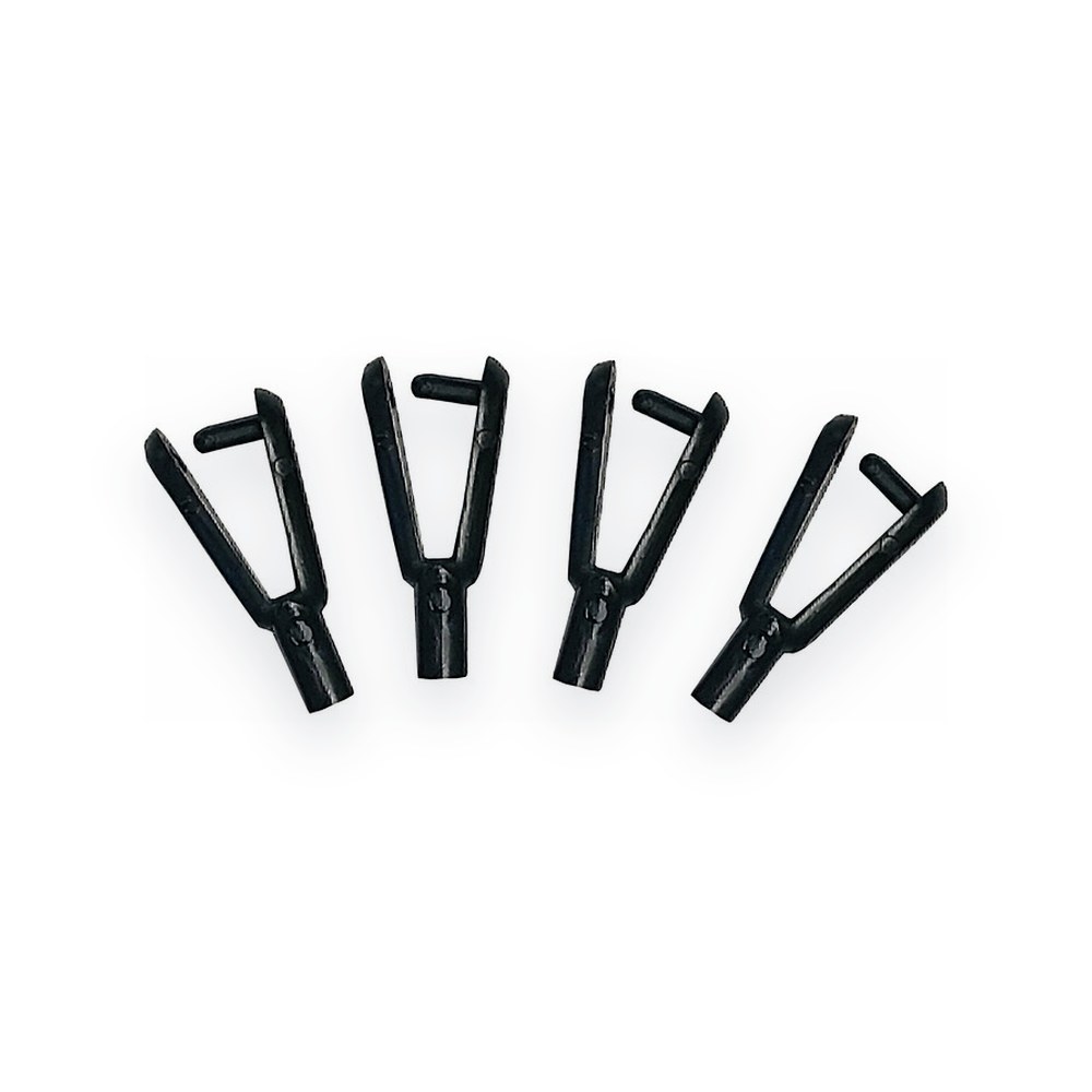 DU-BRO Metric Clevis, 4 pcs, for 1.3-1.4mm Pushrods