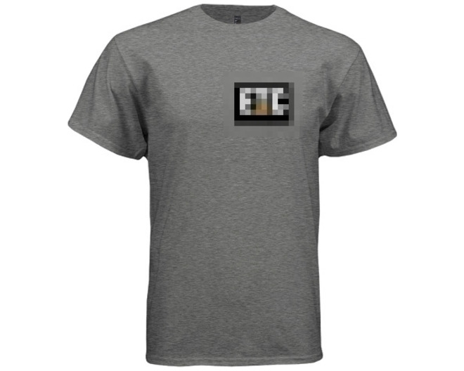 2XL Iron Kitten logo shirt - grey