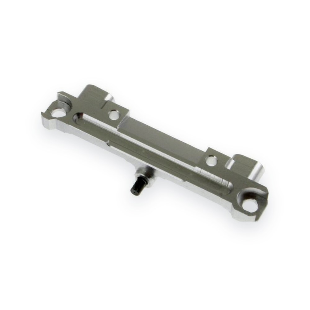 Hot Racing Radio Shack XMODs Silver Aluminum Rear Shock Mount
