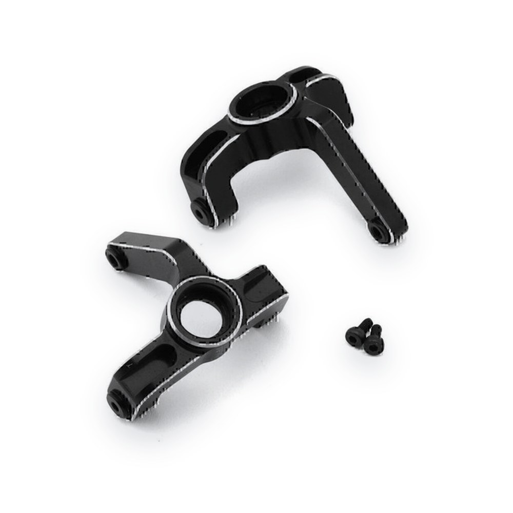 Exotek Losi 22s Sprint Front Spindle Hub Set, Aluminum Hd, Black, Pack of 2