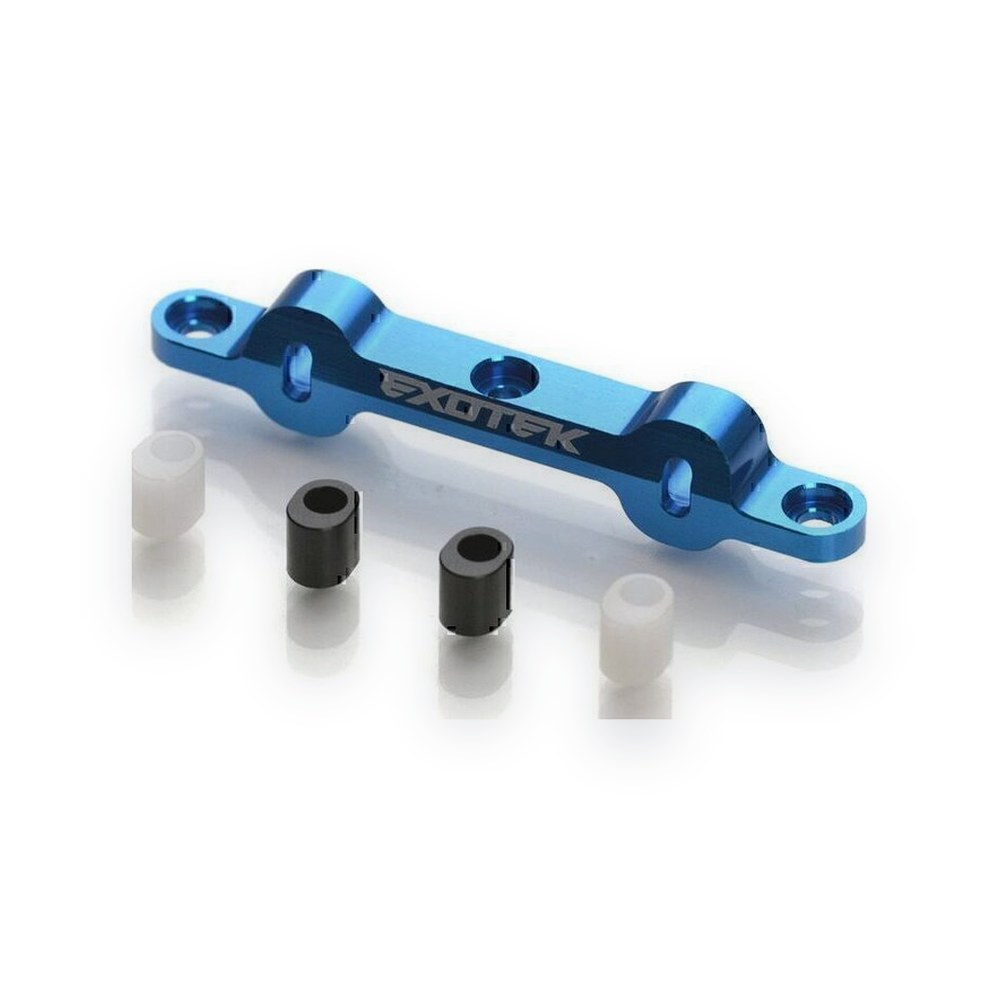 Exotek Associated Pro2 SC10 Rb10 Sr10 B5 Rear Arm Mount C, Hd, with 0deg