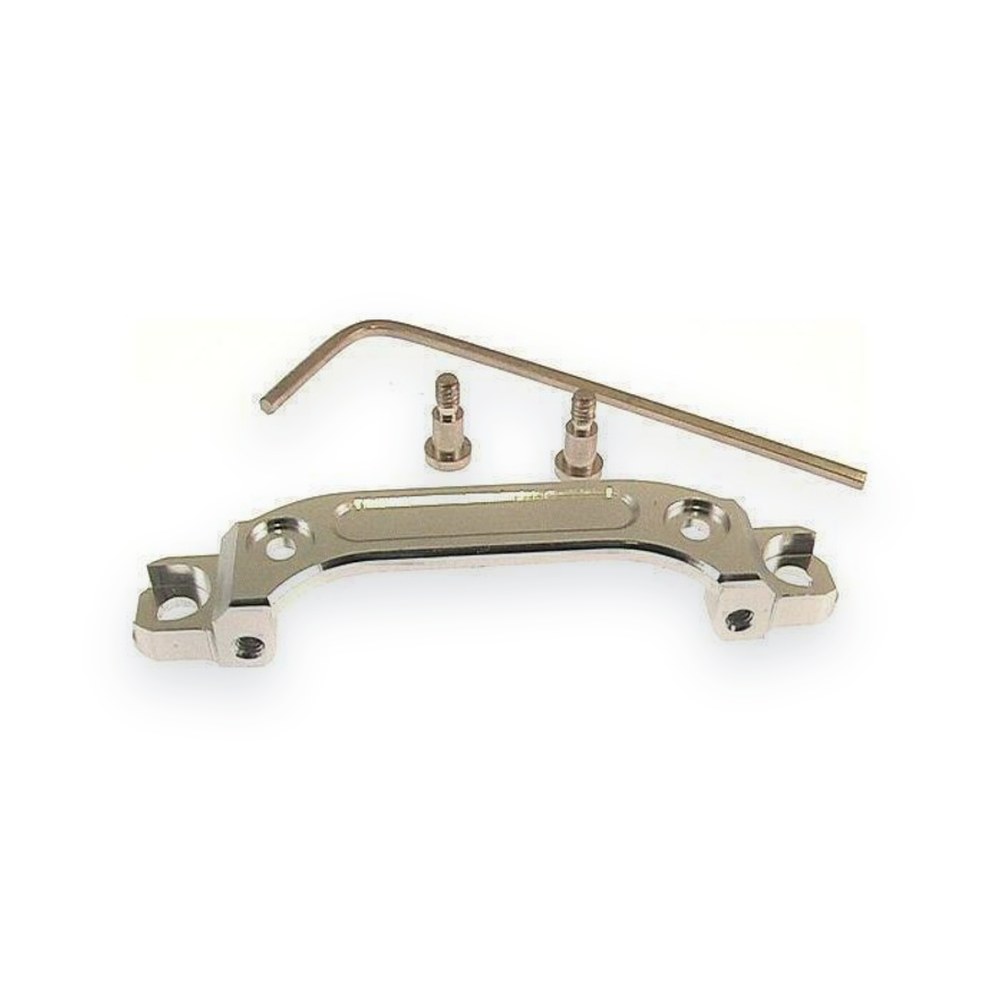 Hot Racing Xmod Truck Rear Shock Mount, Silver